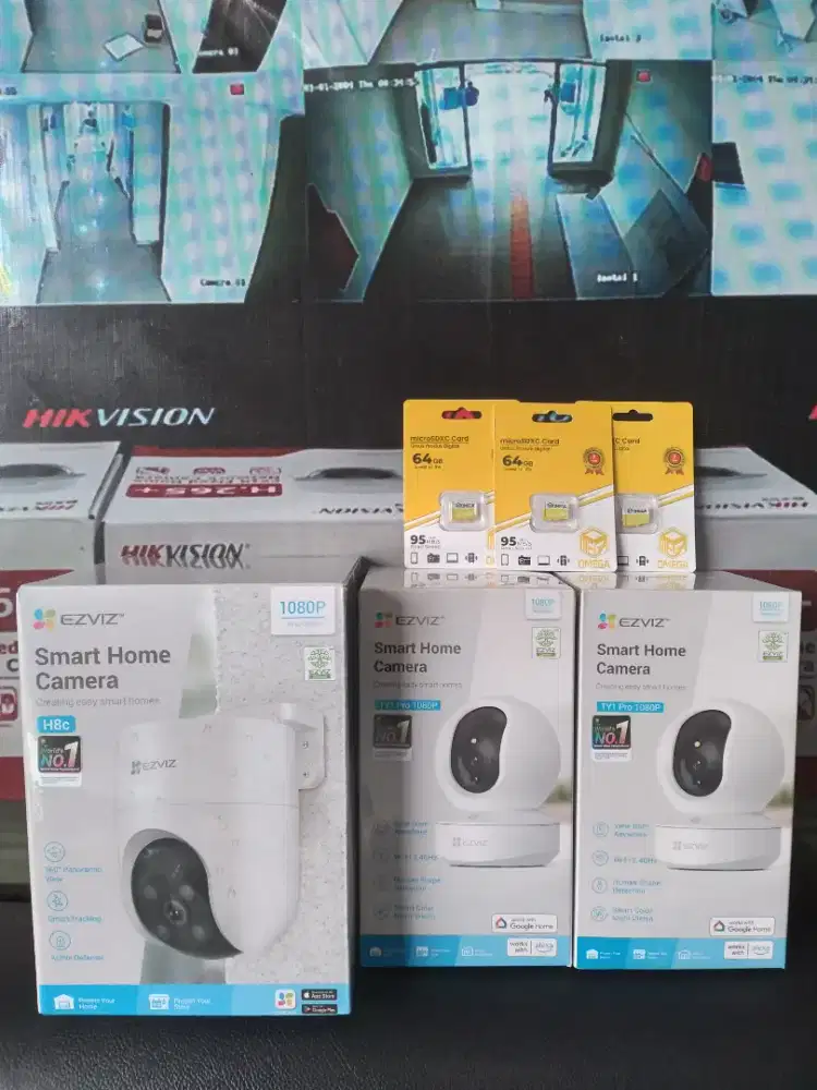 EZVIZ KONEK WIFI DAN HP