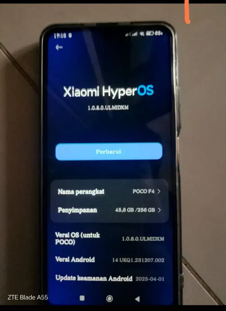 Xiomi poco f4 8+4/2565G batangan