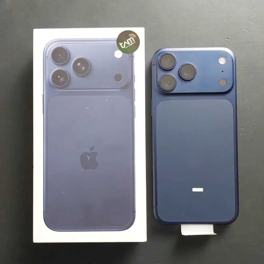 IPHONE 17 PRO MAX 256GB DEEP BLUE GARANSI RESMI