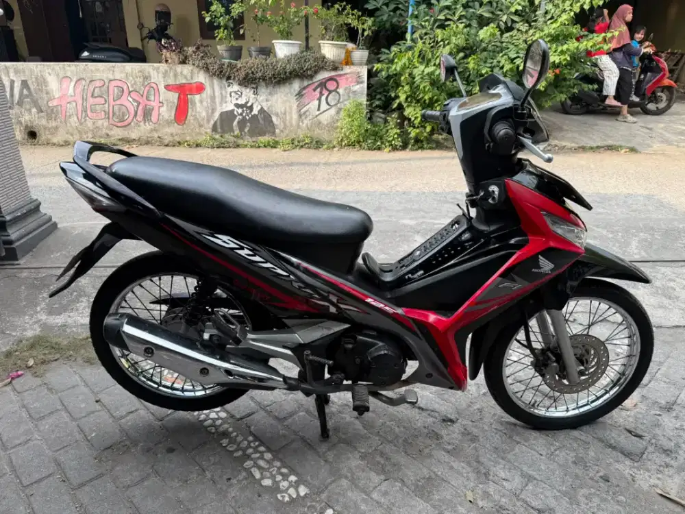 Supra 125 THN 2017 plat AB kota
