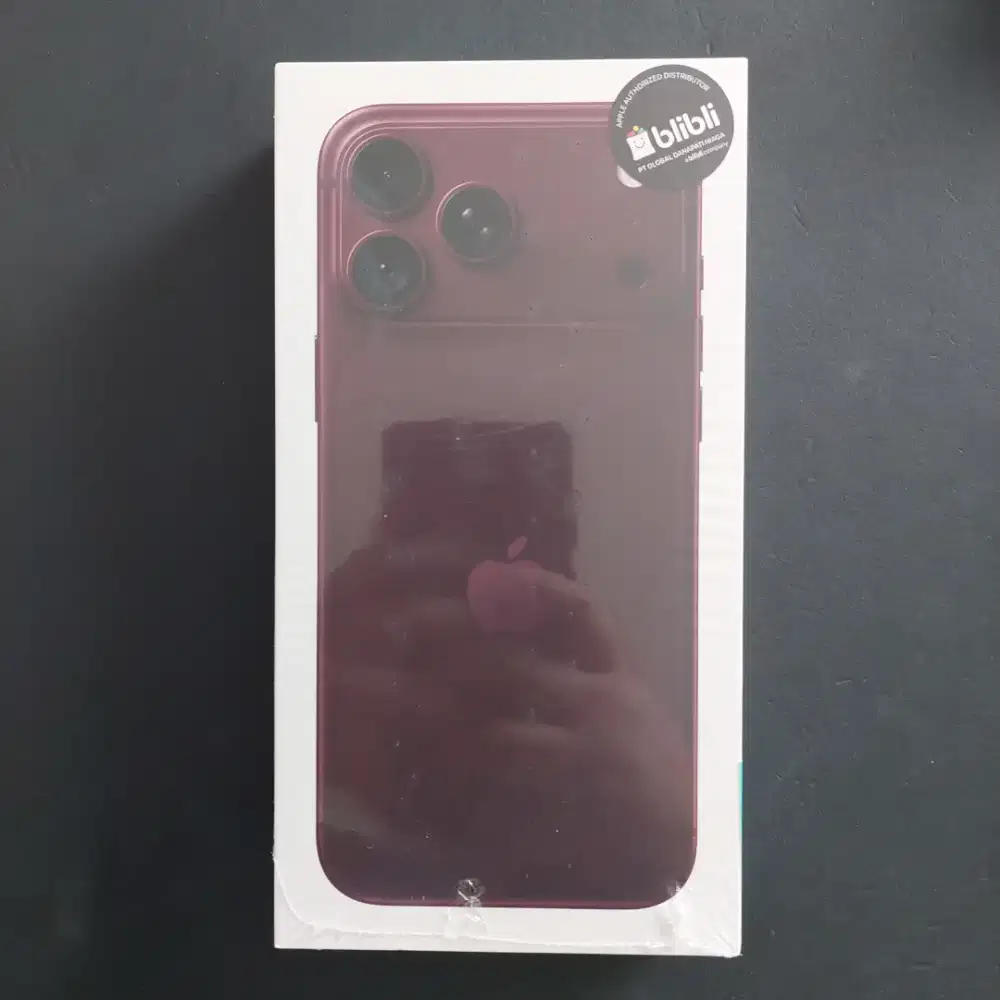 IPHONE 18 PRO MAX 256GB BURGUNDY GARANSI RESMI