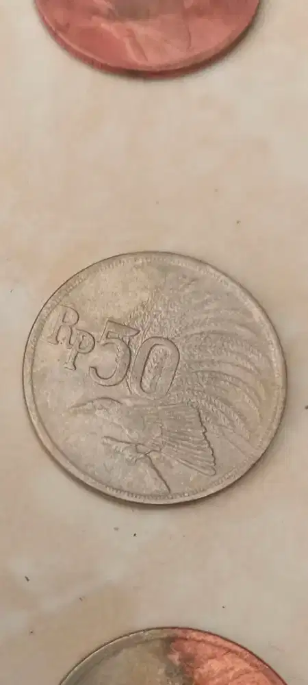 Uang koin Rp.50 thn 1971