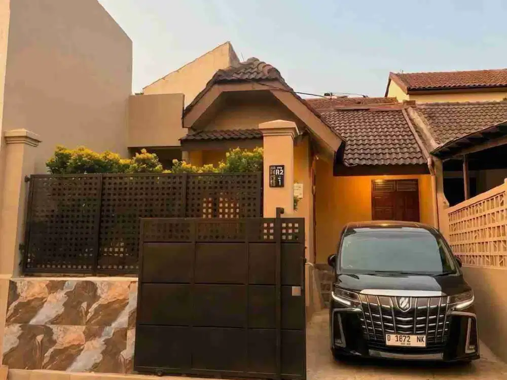 rumah cantik di permata cimahi dekat stasiun fitrah insani nego