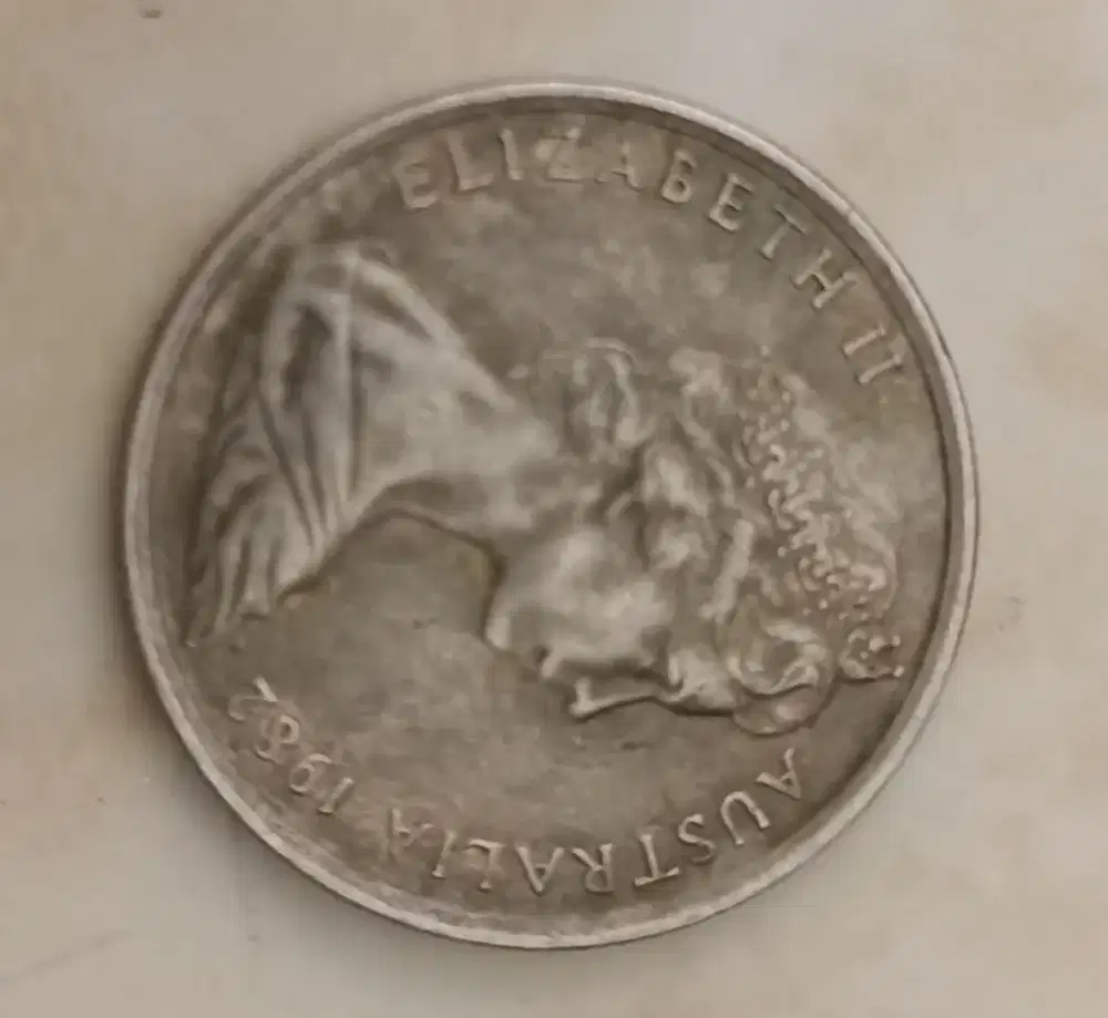 Uang Elisabeth II ¢5 Aus 1982