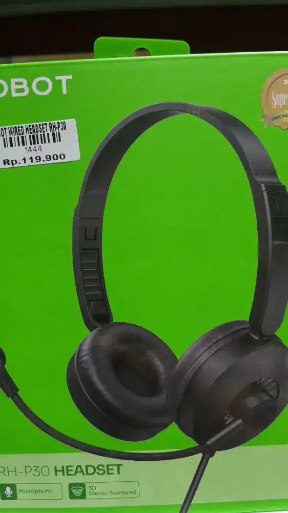 ROBOT WIRED HEADSET RH-P30