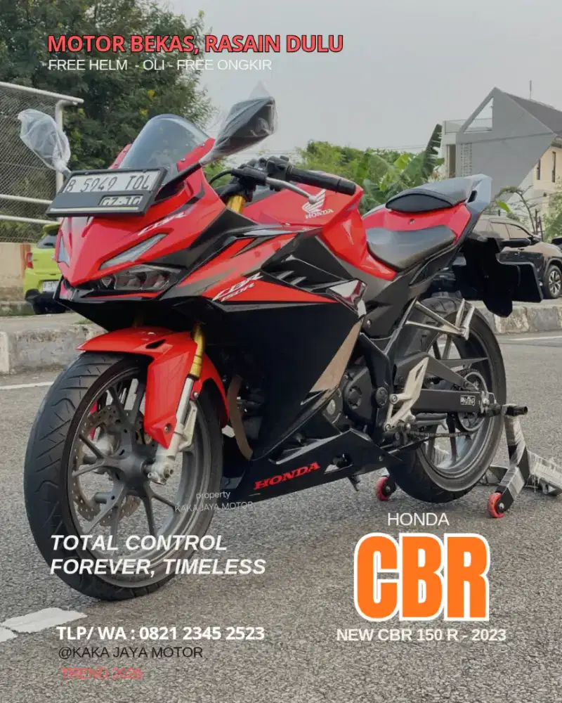 [Dp 500] New CBR 150 R 2023 Barang Bagus Bergaransi