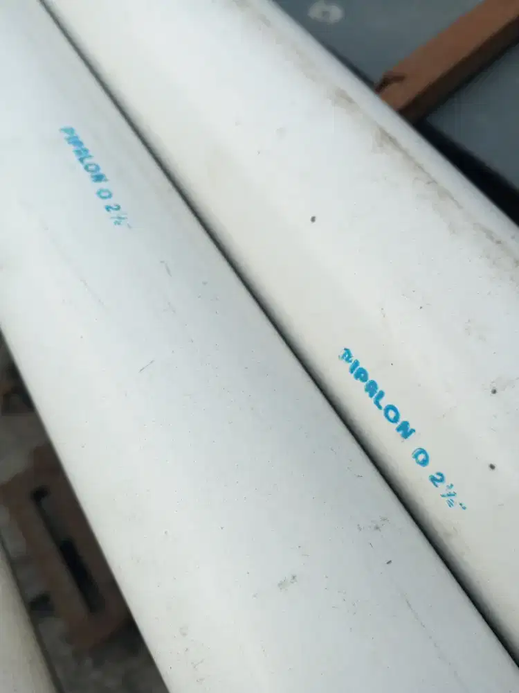CUCI GUDANG 33 batang pipa paralon pvc 2-1/2 D