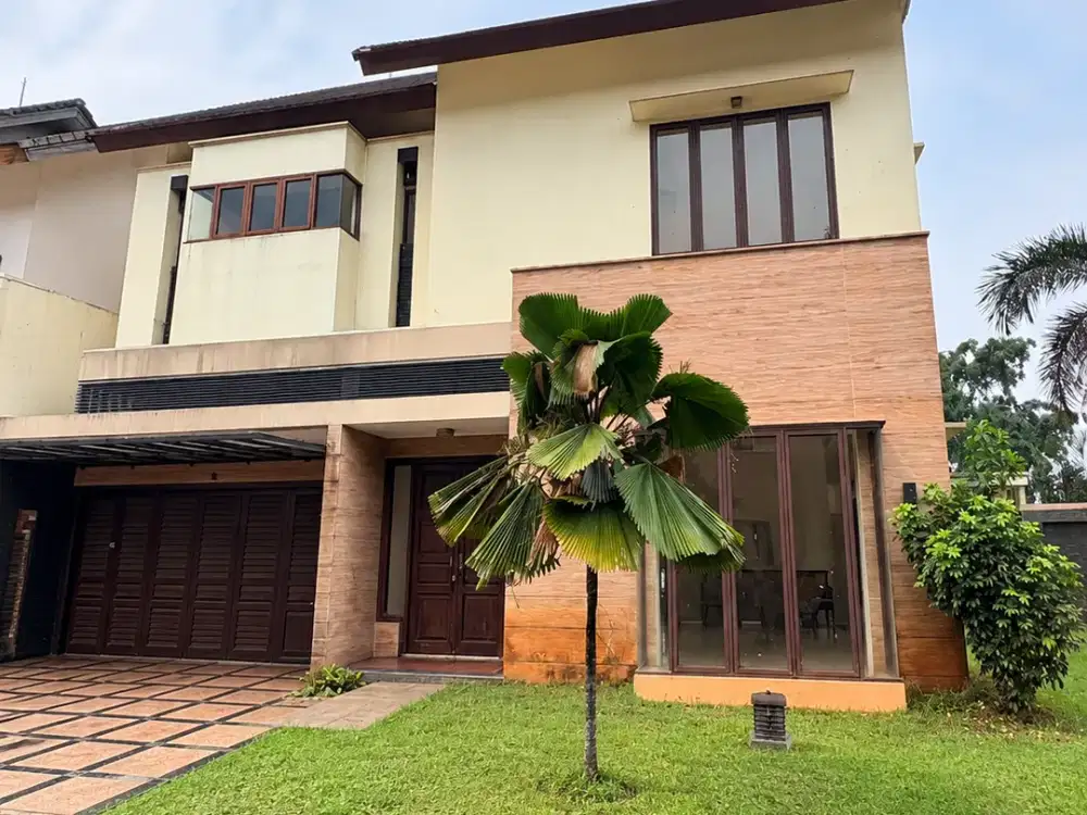 RUMAH MEWAH DALAM CLUSTER HARGA HITUNG TANAH LEBAK BULUS JAKSEL