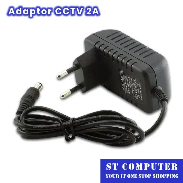 Adaptor 12V 2A untuk kamera CCTV