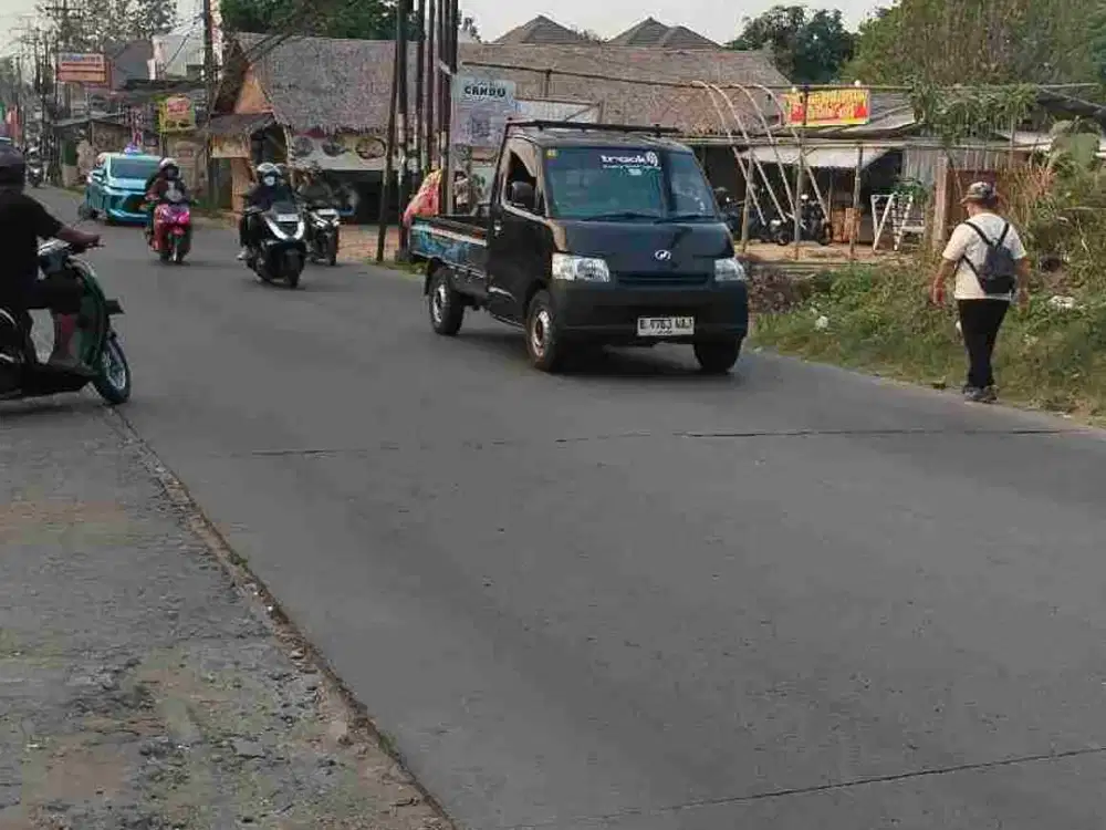 dijual Tanah strategis pinggir jalan raya pendidikan rawaklong gunung sindur Bogor