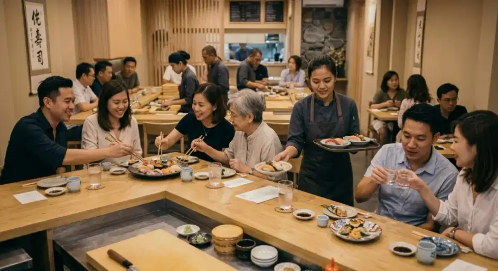 Lowongan kerja restoran sushi segera
