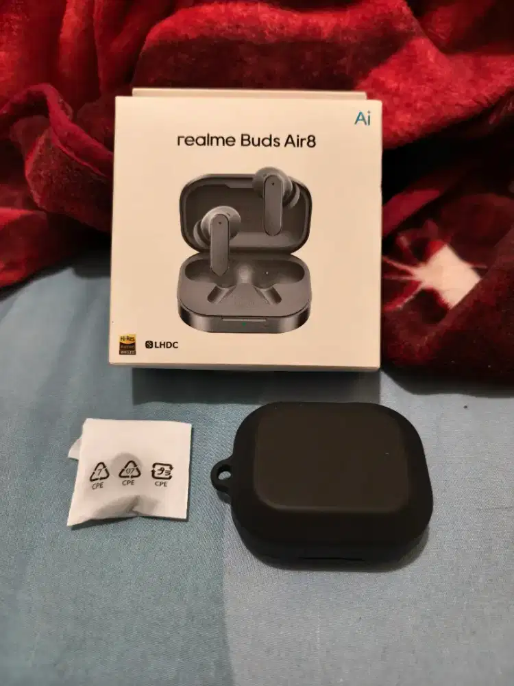 Realme buds air 8 MULUS free pouch