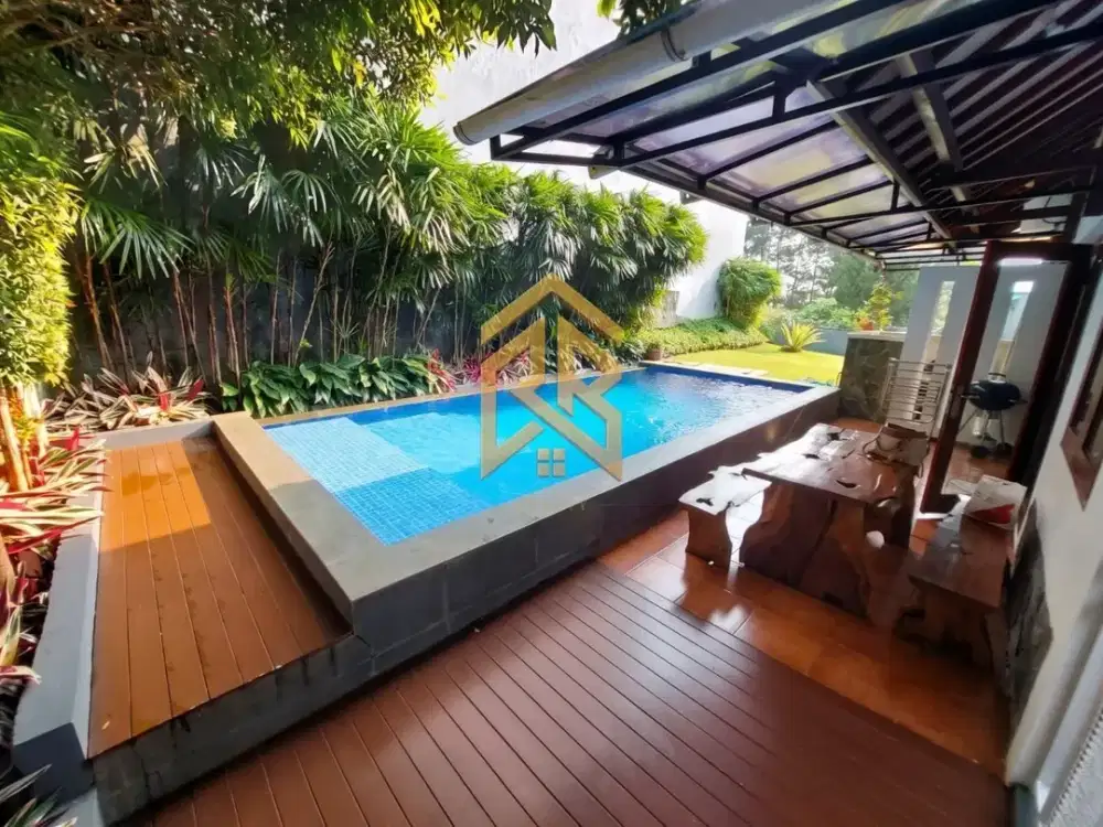 Rumah Villa Siap Huni di Perumahan Eksklusif Dago Resort Bandung Utara