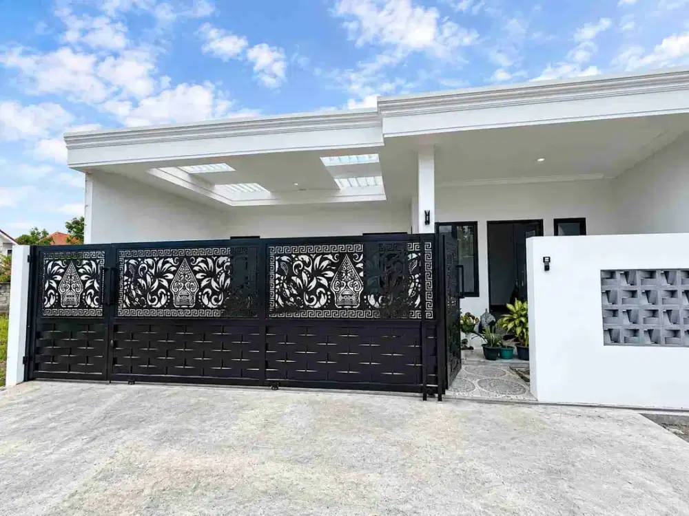 Rumah dijual Garut Tarogong Kidul siap huni bagus kolam renang indoor harga murah SHM akses mudah terawat minimalis