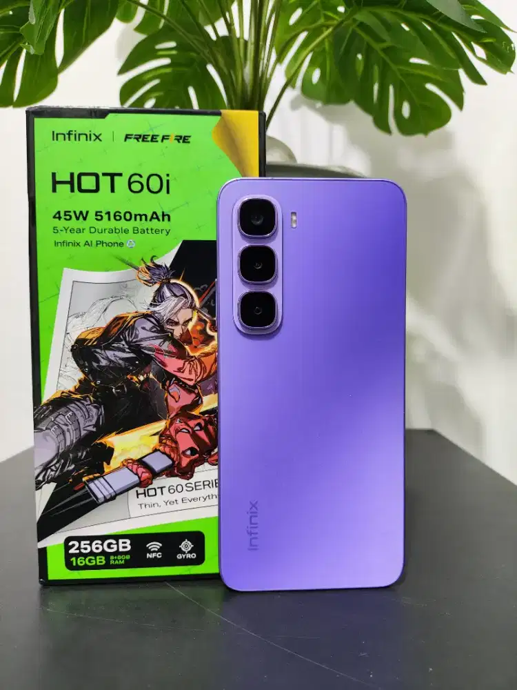 INFINIX HOT 60i RAM 8/256GB HP & DUS
