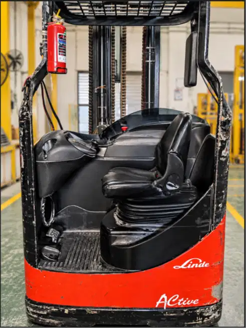 Jual Forklift Listrik Linde R14 – Reach Truck 1,4 Ton | Tinggi 7 Meter