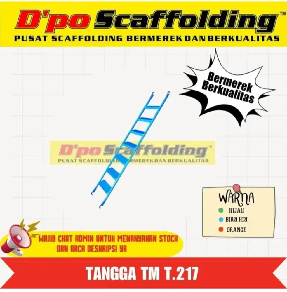 Stair/tangga scaffolding