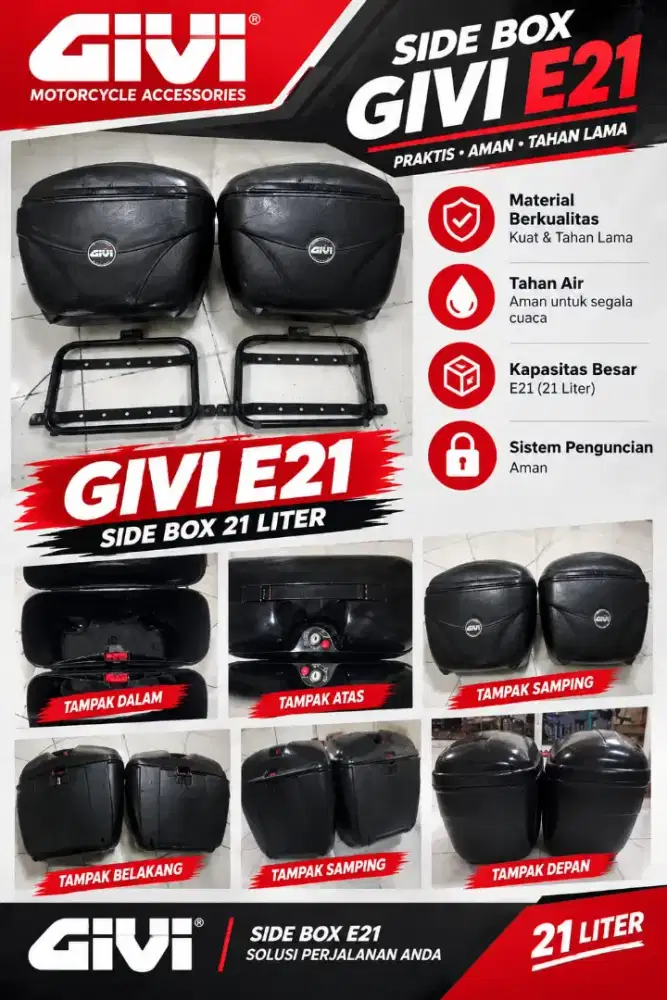 Side Box GIVI E 21