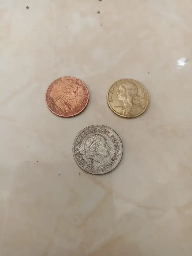 Uang Perancis Belan ¢1 1980