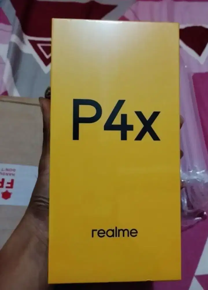 Realme P4x 4GB/128GB White Baru Segel Garansi Resmi 1 Tahun