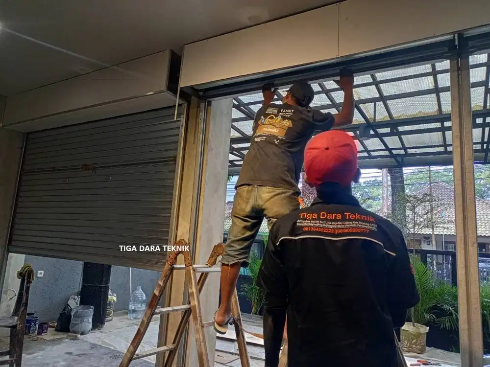 Spesialis Rolling Door Besi Minimalis - Bisa Pesan Ukuran & Termurah