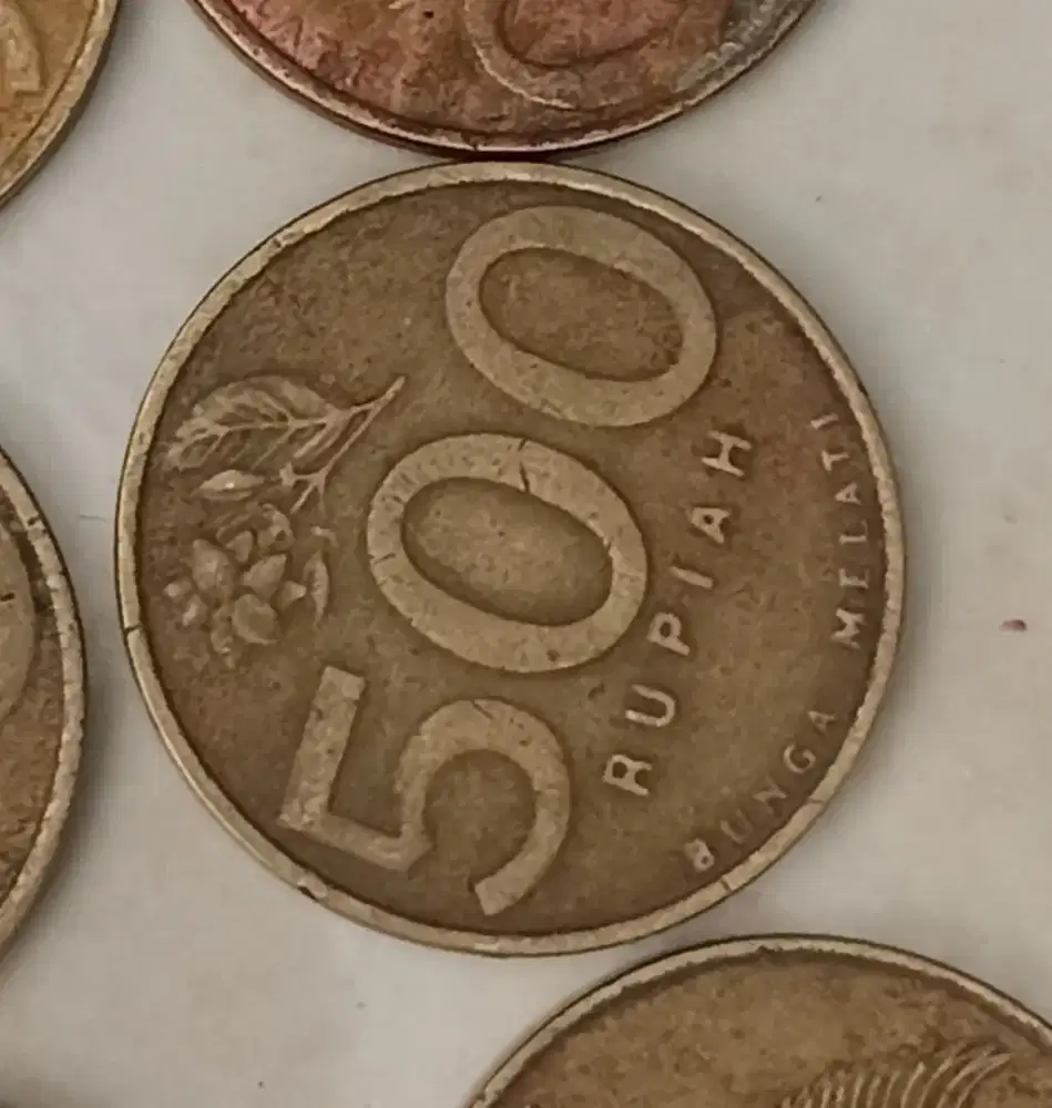 Uang lama Rp.500 Tahun 1997,2000,2003