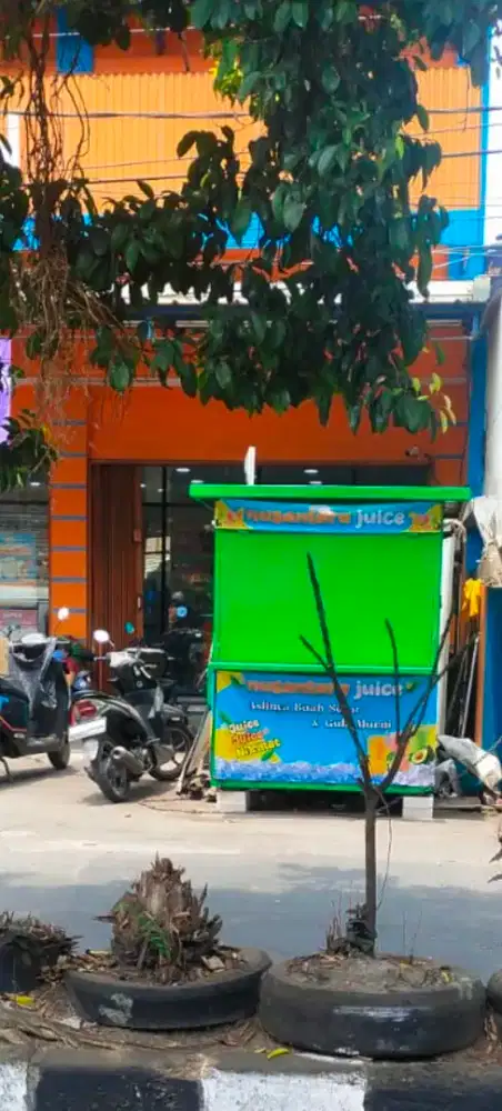 Dijual lapak jualan dan Both kontainer