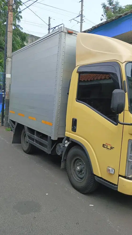 Isuzu Elf 2023/2024 Box Aluminium 4 ban Engkel