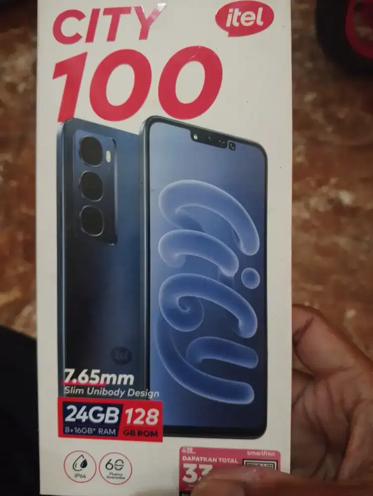 Itel city 100 ram 8/128