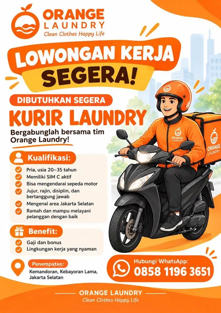 URGENT KURIR LAUNDRY