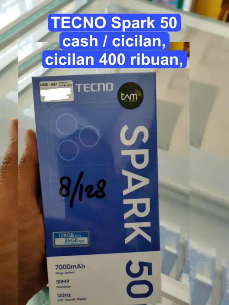 TECNO Spark 50 cash/cicilan