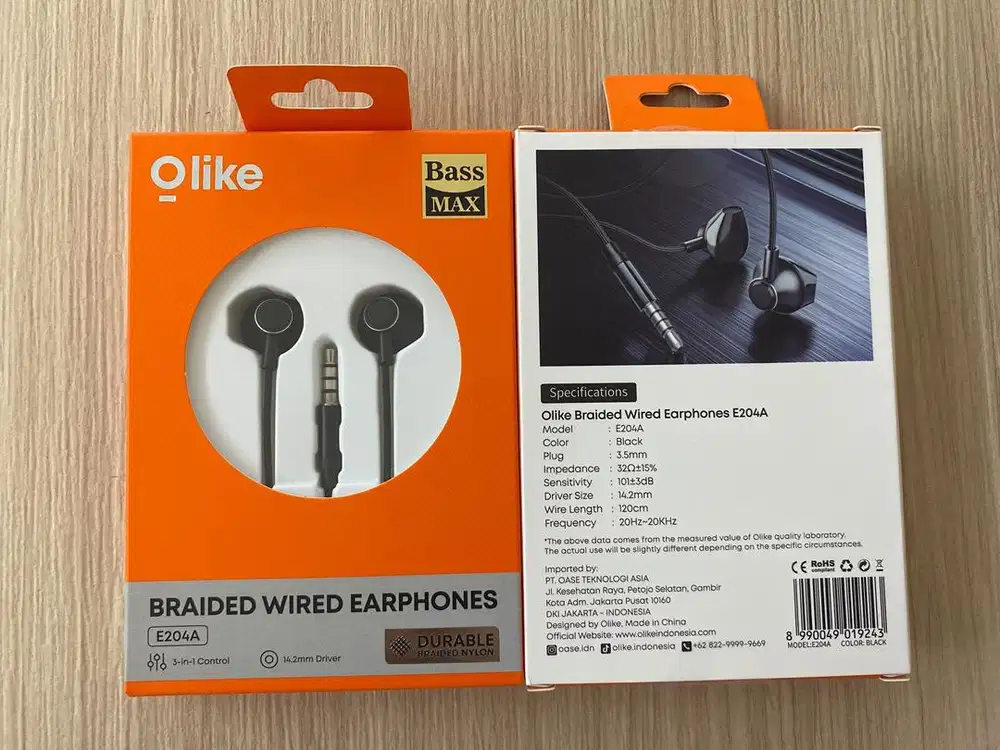 HF Cable Olike E204A Black