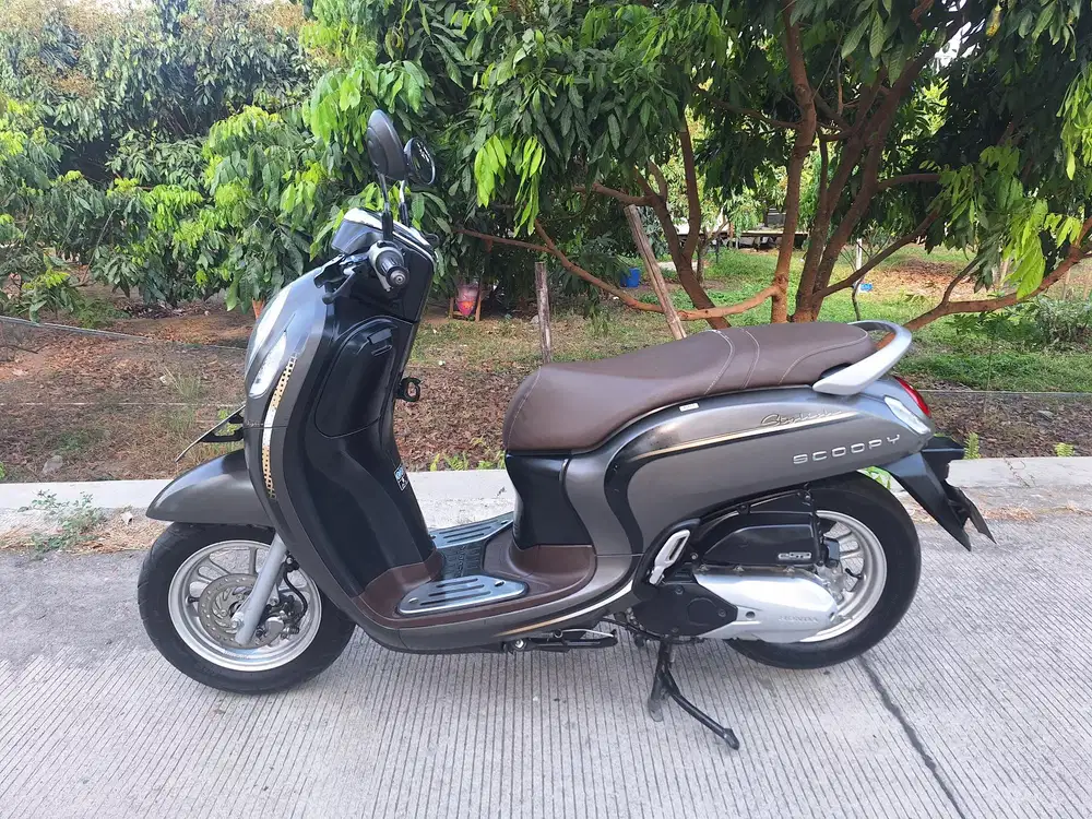 Scoopy 2023 keyless low km bisa cash/kredit syariah angsuran TERMURAH