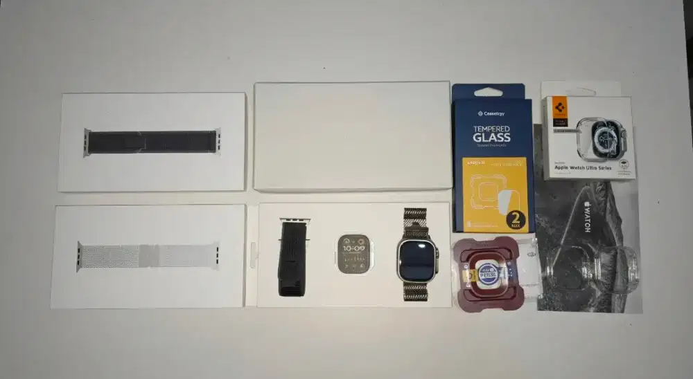Apple Watch Ultra 2 Inter Natural Titanium with Titanium Milanese Loop