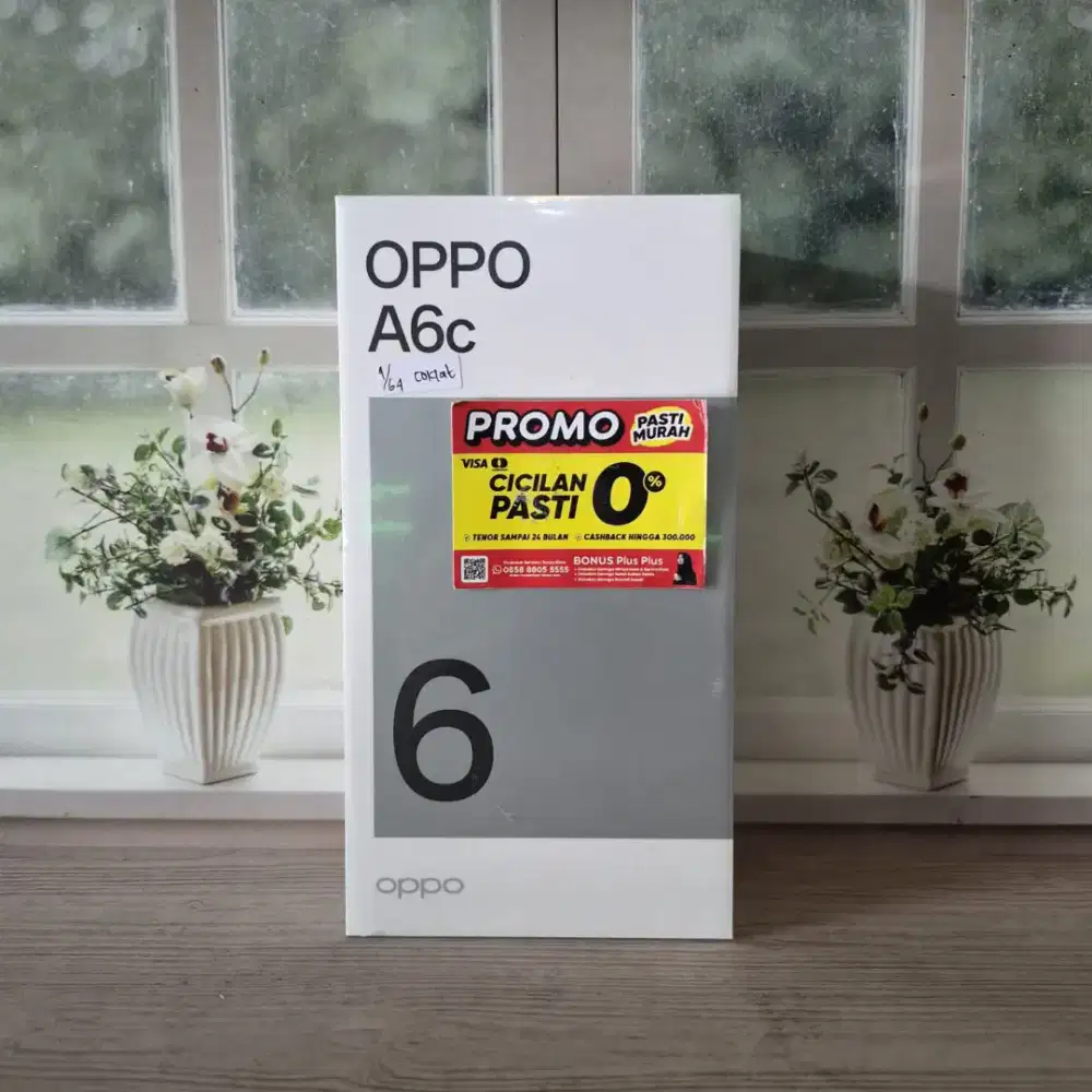READY STOCK OPPO A6C R/128, KREDIT BISA FREE 2X