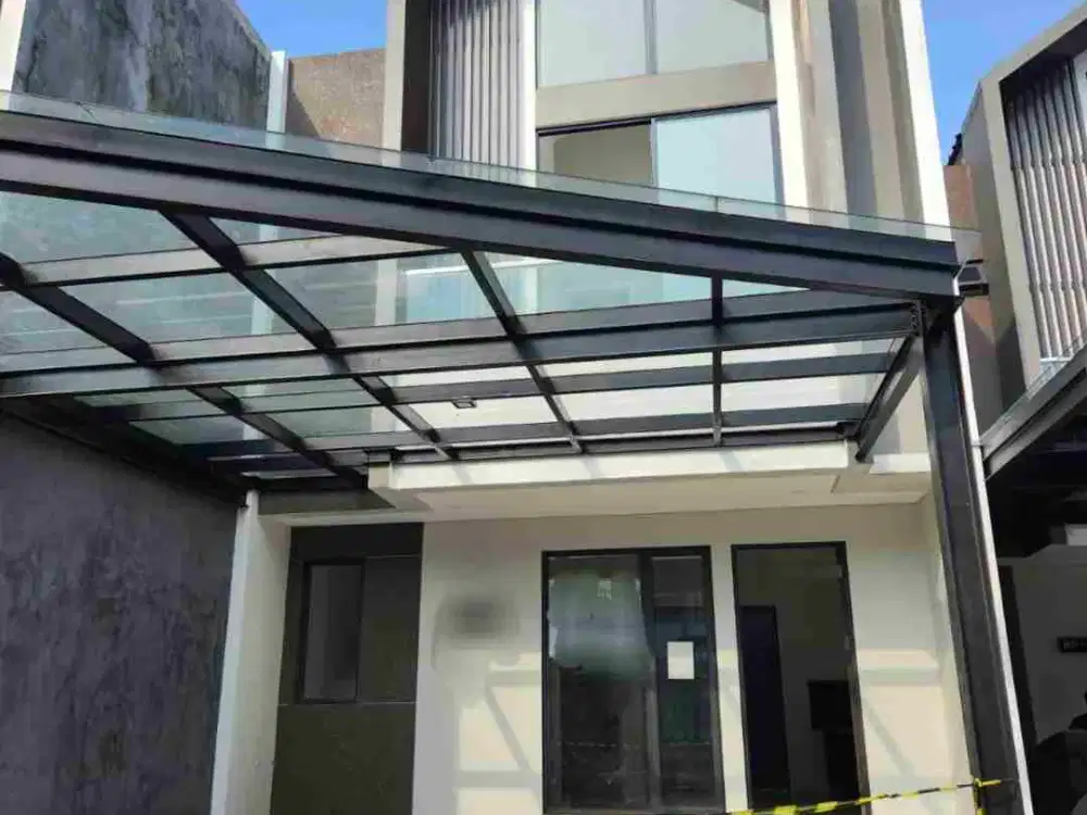 Rumah dijual minimalis belum pernah dipakai siap huni cluster one gate dekat masjid raya bintaro sektor 7 lingkungan one gate sistem murah