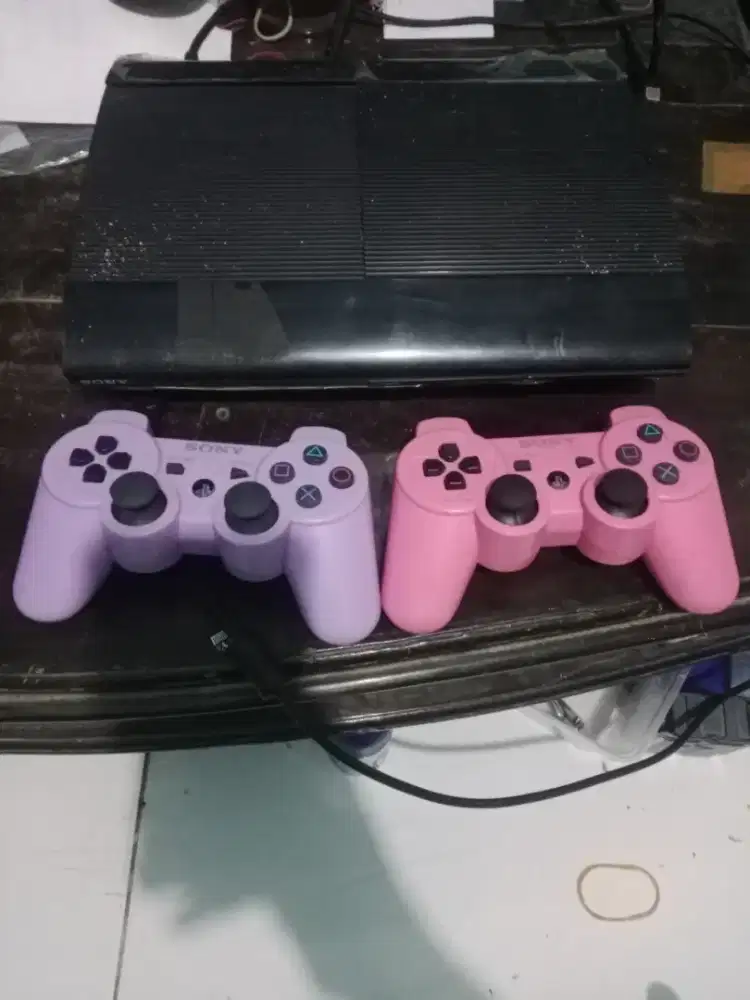 Ps3 super slim 250gb nominus game banyak siap begadang bola terbaru