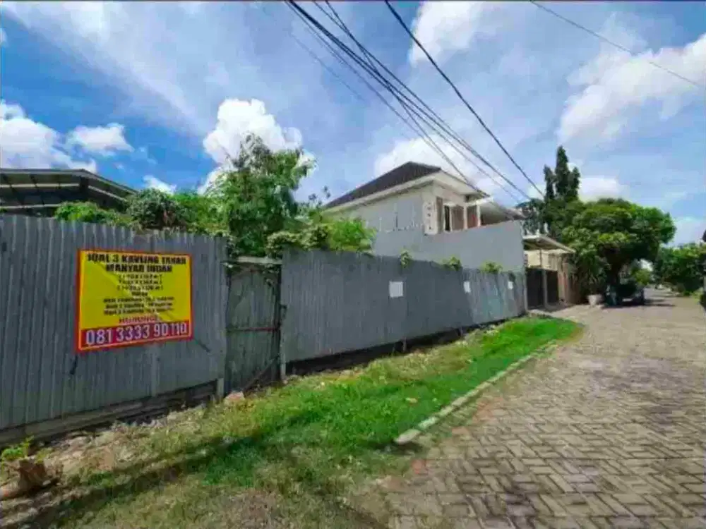 TER MURAH TANAH KAVLING DIMENSI EKONOMIS SIAP BANGUN PERUMAHAN MANYAR SURABAYA