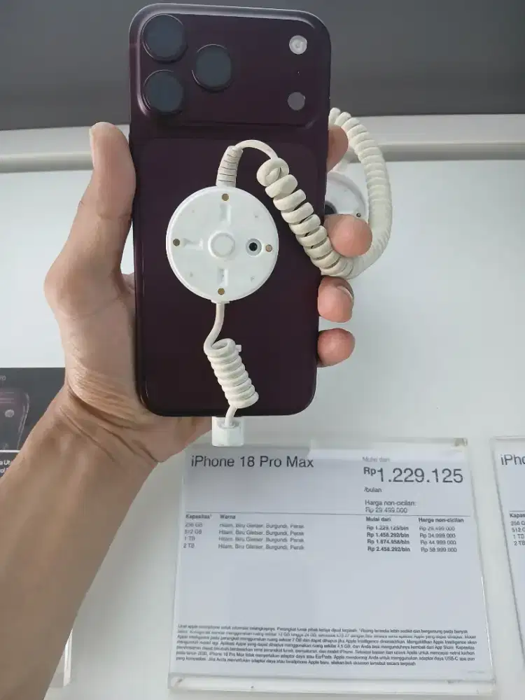 Iphone 18 promax new TAM