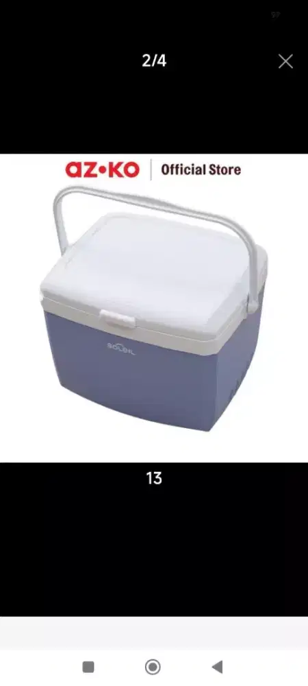 Di jual cepat cooler Box 13,L BARU