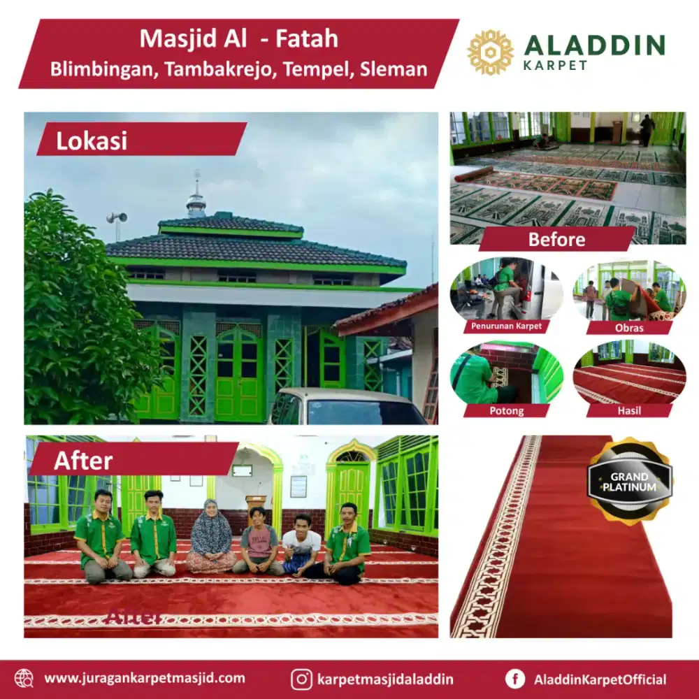 Karpet masjid grand premium