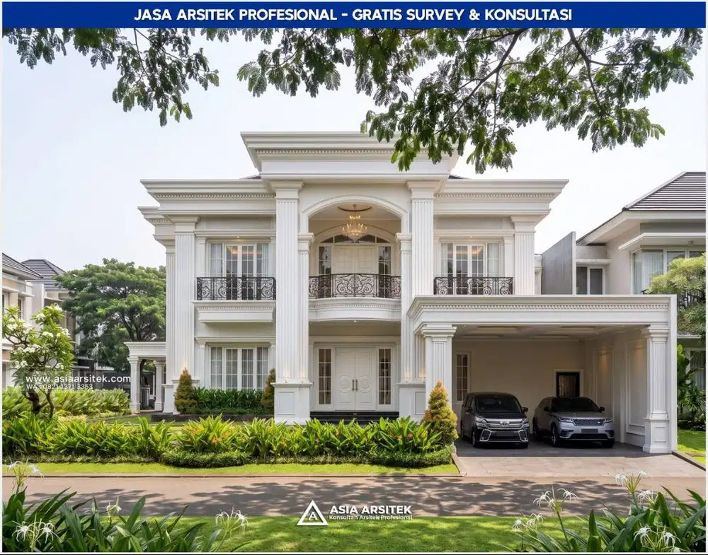 Jasa Arsitek Desain Gambar Rumah di Jakarta Pusat Desain Rumah 519 m2