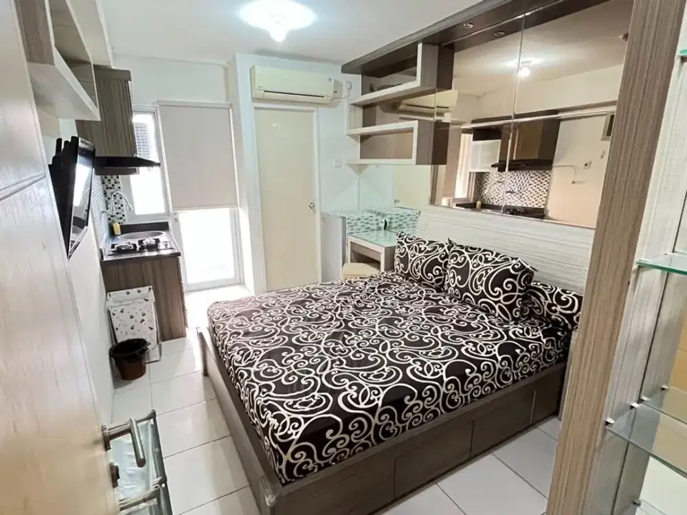 SEWA APARTEMEN STUDIO FURNIS LENGKAP EDUCITY PAKUWON CITY