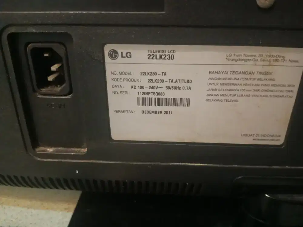 Jual TV LG murah