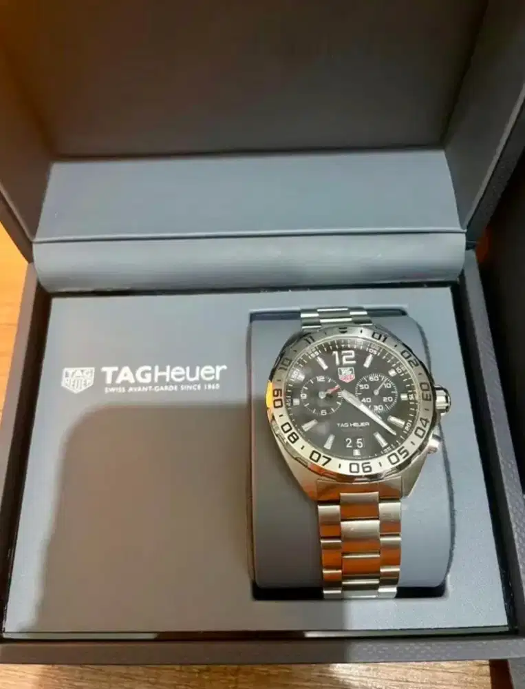 TAG Heuer Formula 1 Alarm Grande Date Black  ( Ref WAZ111A)