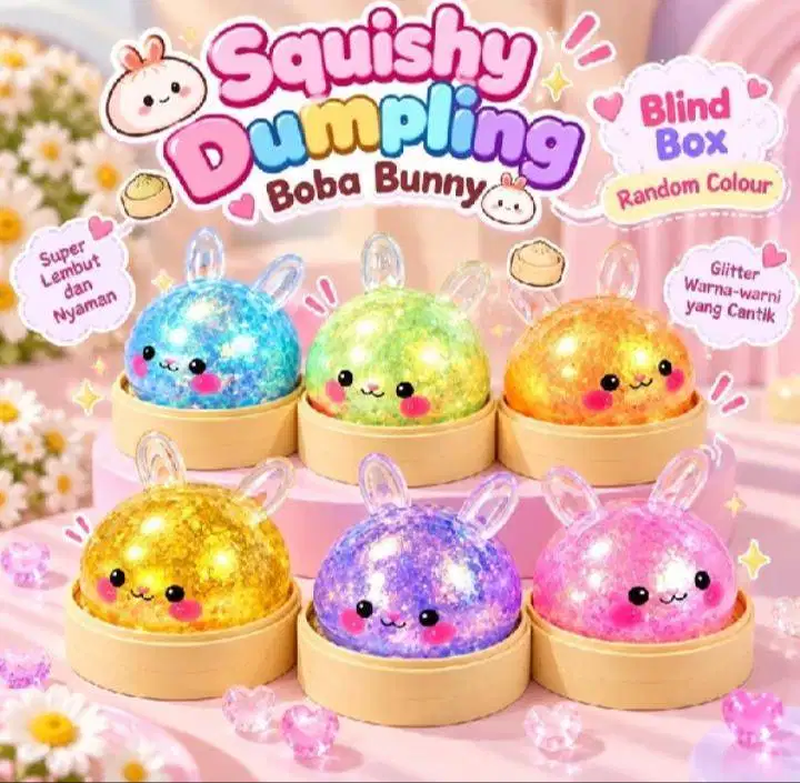 mainan anak dumplingg kelinci