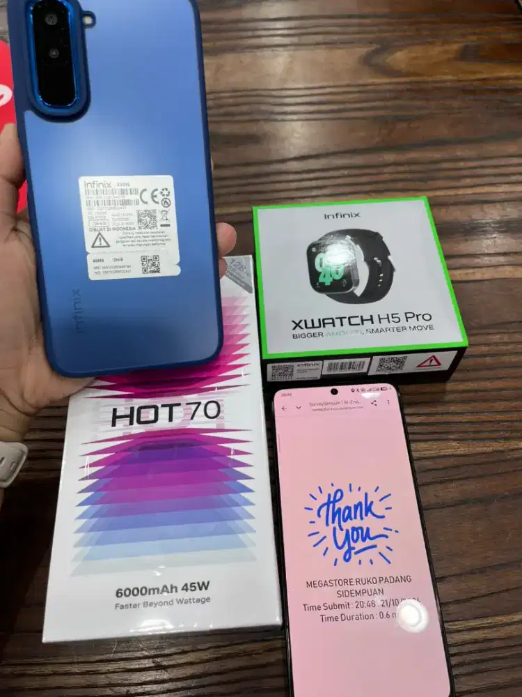 Infinix Hot 70 4 128 Garansi Resmi Segelbox