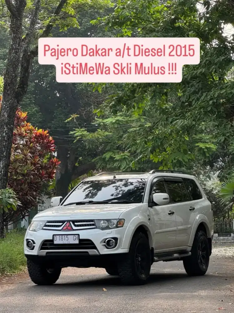 Pajero Dakar 2015 iStiMeWa Mulus