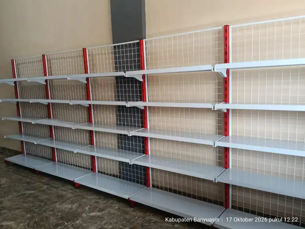 Rak minimarket serbaguna