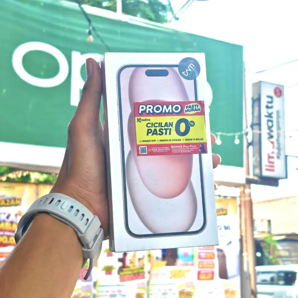 iPhone 15 128 ,bisa tanpa dp, promo double zero